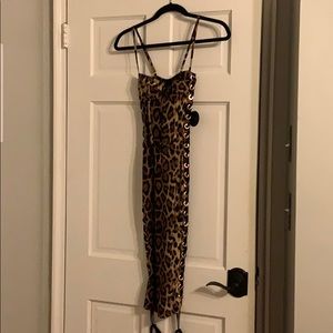 Sexy leopard dress never worn